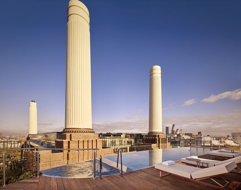art'otel London Battersea Power Station pool