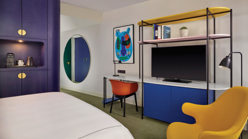 room at art'otel London Battersea Power Station